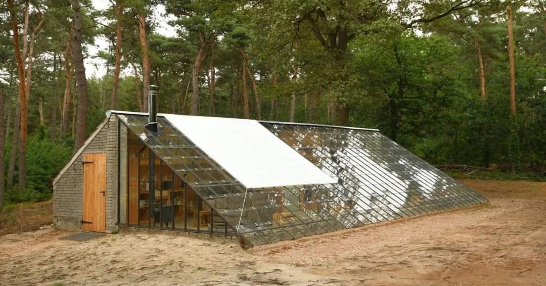 Natuurslaapkamer De Zaadeest Boskamer Lomm Esterno foto